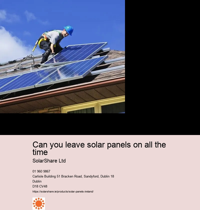 mounted solar panels